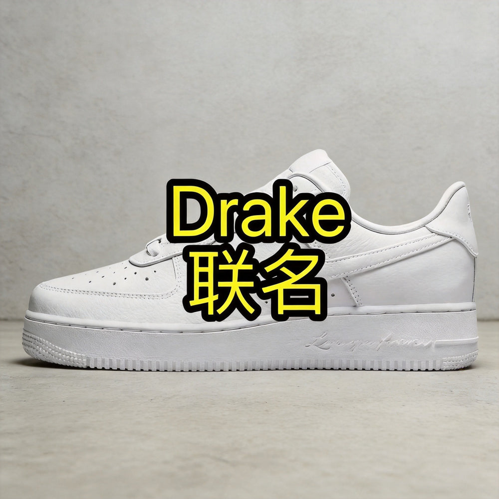 Exportaf1 air force one drake co-branded white shoes men's and women's sports shoes casual public duck sneakers factory direct sales