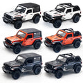 Large jeep wrangler alloy artificial 1:24 model bugatti lambo car kids toy men's gift ornaments