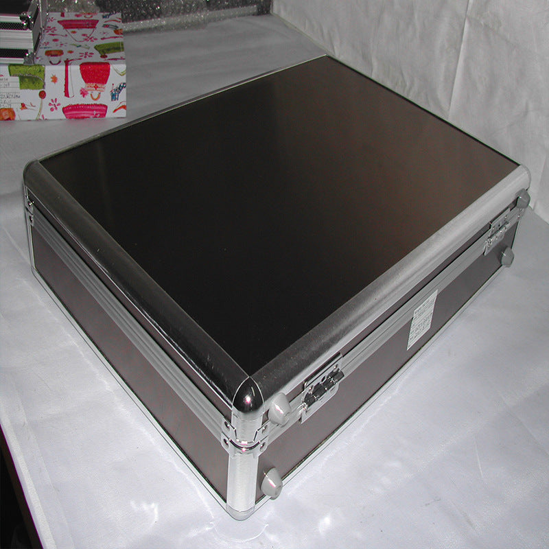 Customized aluminum toolbox, aluminum alloy portable toolbox, instrument box, aluminum alloy box, shockproof suitcase.