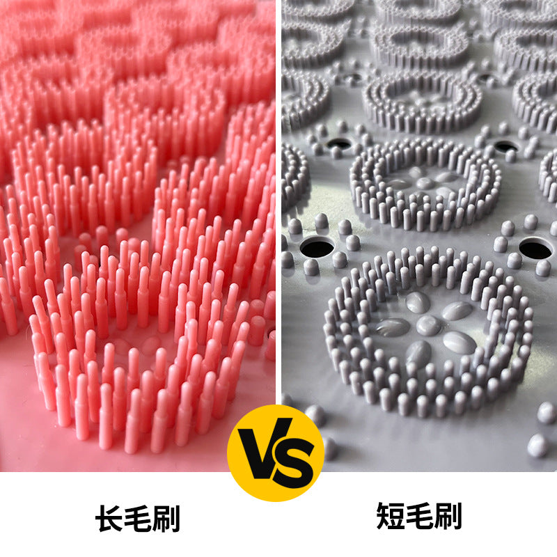 Bath rubbing artifact bathroom wall rubbing back lazy silicone back not asking for massage bath brush suction cup rubbing back rubbing feet