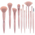 12-piece soft bristle makeup brush set - factory direct, complete beginner kit, beauty tools, eyeshadow brush, powder brush