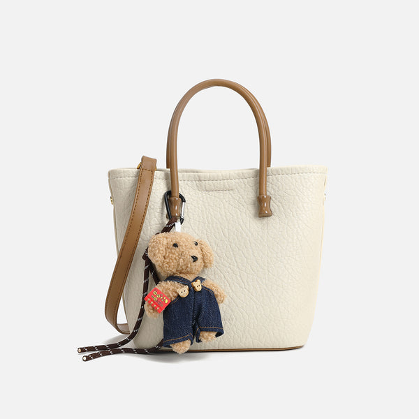Women's bag high-end sense large-capacity portable vegetable basket bucket bag 2025 new popular fashion tote messenger bag