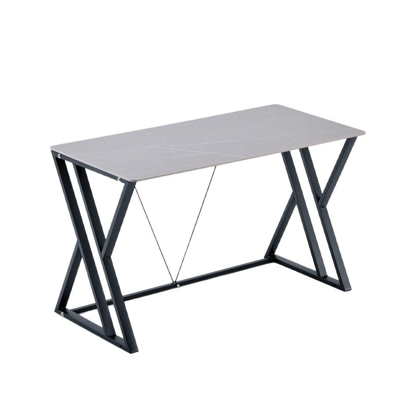 Modern minimalist sintered stone dining table, rectangular dining table, gaming desk, computer desk, home desktop computer table