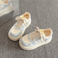 Thick solewhite shoes women's 2026springnew arrival women's shoes easiest for match student casual sneakers petites heightened bread shoes