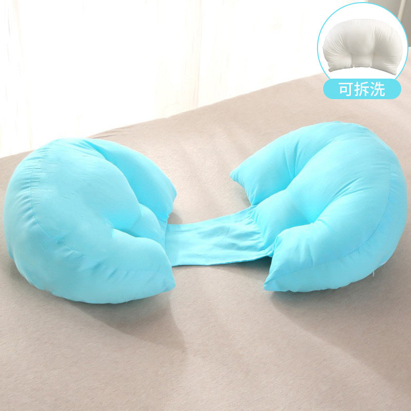 Multifunctional cotton maternity pillow - side sleeper, pregnancy, nursing & breastfeeding pillow core - direct from manufacturer, dropshipping available
