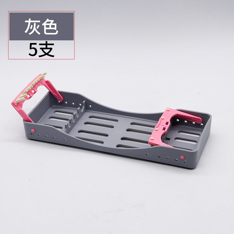 Dental instrument disinfection box, disinfection rack, oral instrument management box, filler tool box 5 pcs 10 pcs