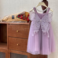 Girls' summer dress  new style: trendy and chic summer princess dress for baby girls