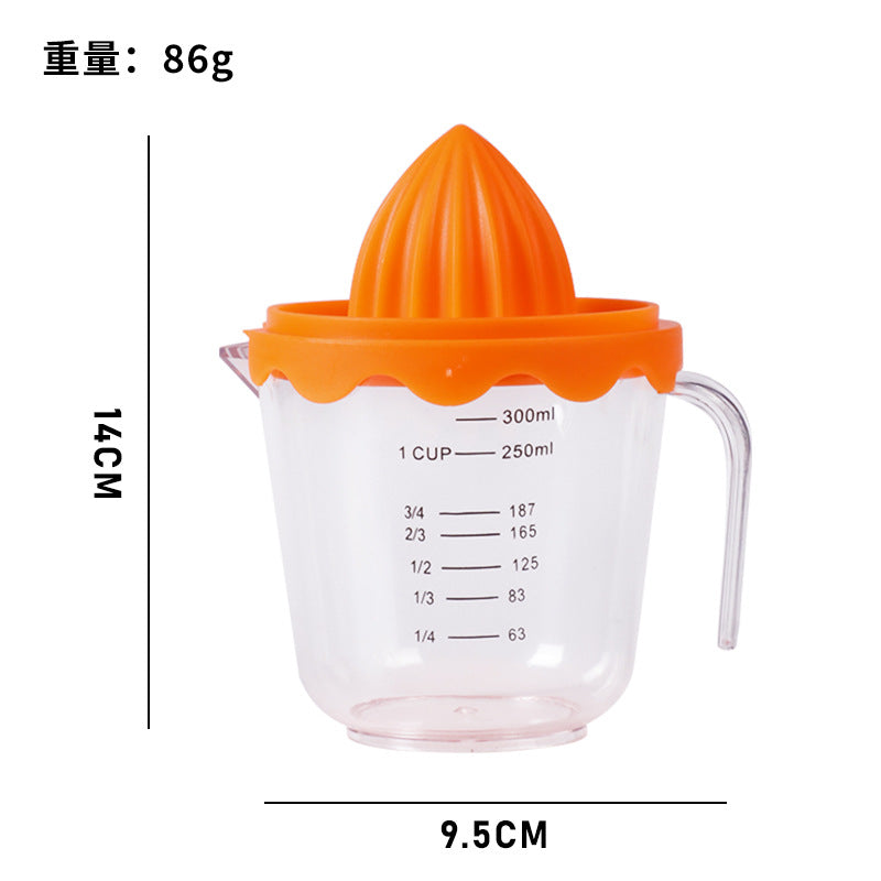 Best selling manual juicer with lid lemon cup fruit juicer for home portable mini juicer cup spot wholesale