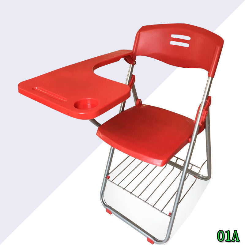 Class increase with writing board training chair folding conference chair student table chair institution teaching writing integrated chair