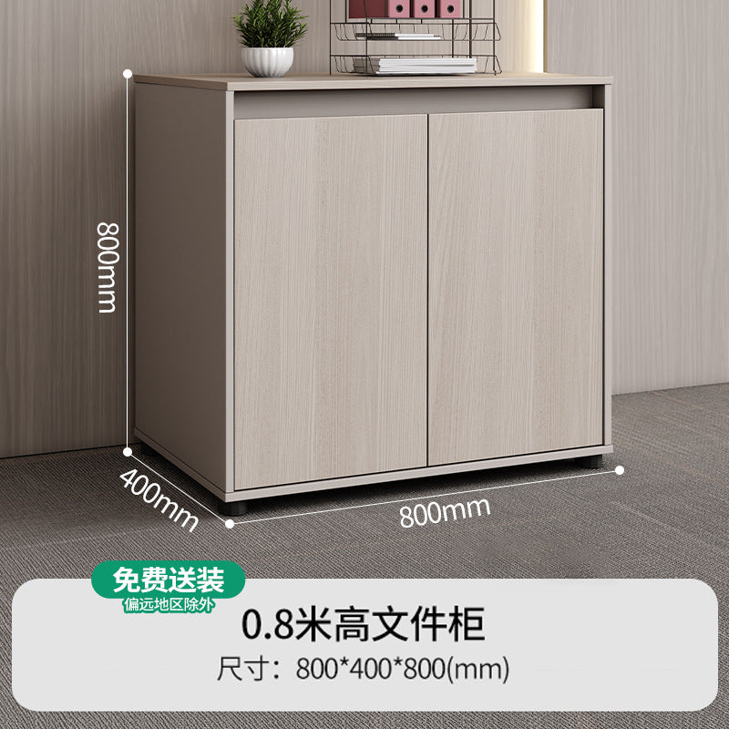 Filing cabinet low cabinet information cabinet casual modern office partition cabinet floor-standing side cabinet wooden cabinet office locker