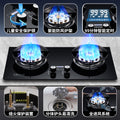 Gas stove for homenatural gas stove double stove embedded dual-purpose flameout protection timing fierce fire stove gas stove wholesale