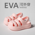 Eva squishy sandals for boys and girls - cartoon design, thick sole, non-slip, perfect for summer outdoor wear
