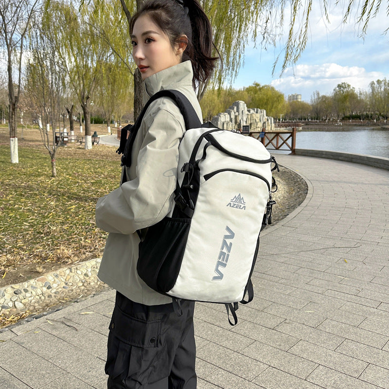 Outdoor Backpack Sports Backpack Hiking Backpack Lightweight Anti-splashing Travel School Bag Men's and Women's Travel Hiking Bag