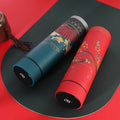 Chinese style national trend 304 smart cup wholesale double layer vacuum thermos cup student creative gift water cup logo