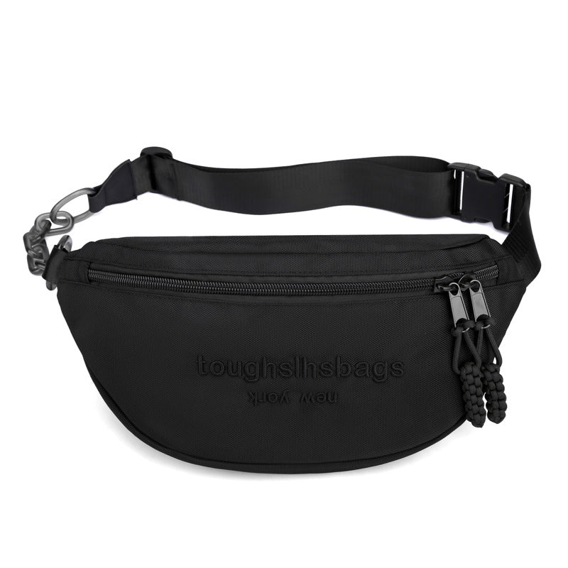 New Korean version messenger bag large capacity carry-on backpack multi-functional waterproof shoulder bag outdoor sports breast bag delivery