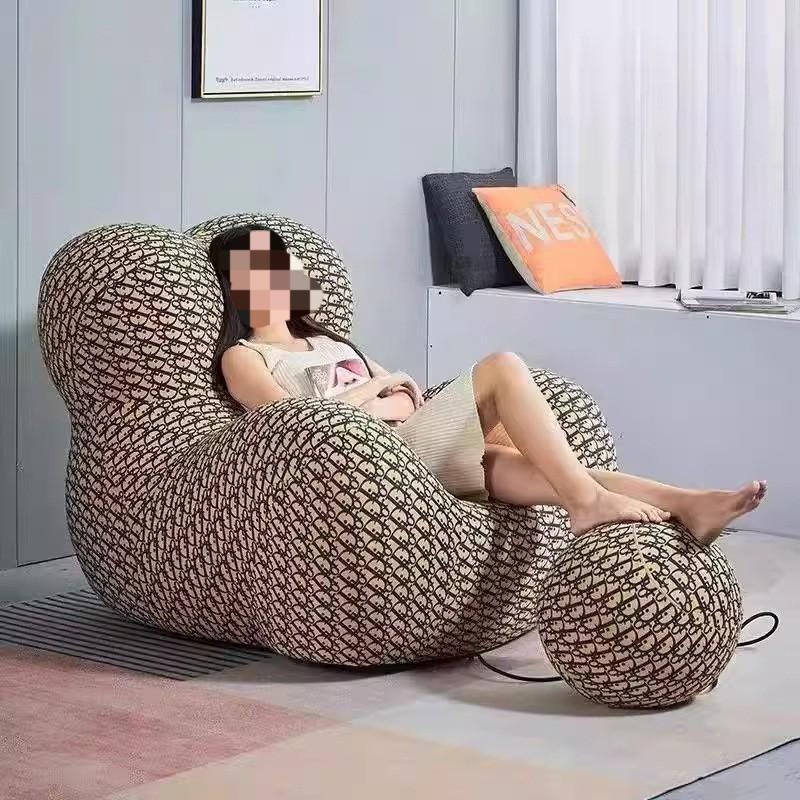 Mom's embrace designer italian casual chair living room bedroom balcony study light luxury lazy sofa single seat