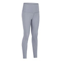 Dianqian new arrival high waist nude yoga pants for women silmslimming look training fitness sports nine-point pants s2082
