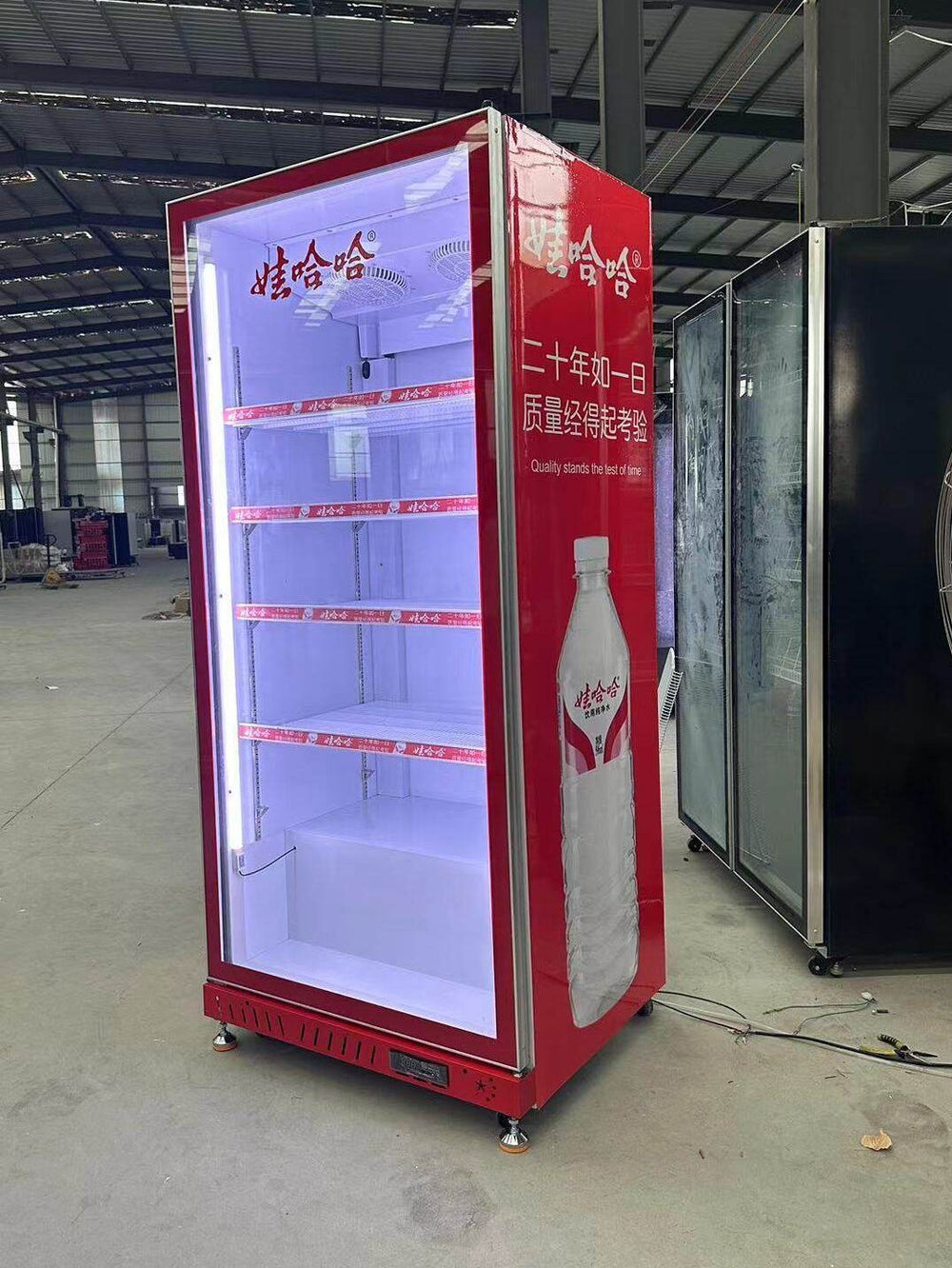 Large single door beer cabinet beverage cabinet bar refrigerated display cabinet commercial refrigerator supermarket fresh-keeping cabinet energy-saving commercial