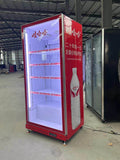 Large single door beer cabinet beverage cabinet bar refrigerated display cabinet commercial refrigerator supermarket fresh-keeping cabinet energy-saving commercial