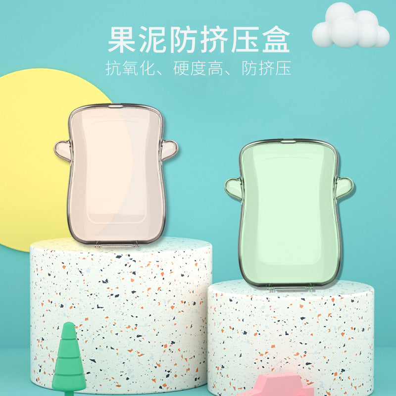 Customizable fruit puree anti-squeeze pouches for baby food, fruit and vegetable juice squeeze bags, convenient fruit puree bags
