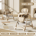 Baby high chair - multifunctional, foldable, portable dining chair for home use - infant feeding seat & children's dining table