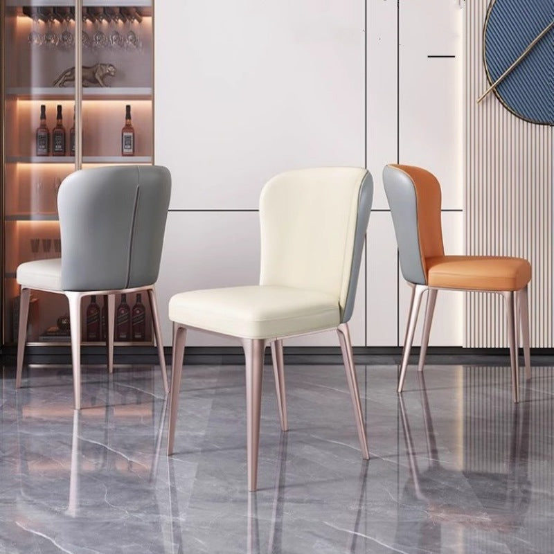 For homesmall apartment backrest hotel belle chair italianaccessible luxury dining chair casual dining table and chair dining table normcore stool