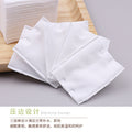 Keqi disposable makeup cotton pads, dual-action cotton pads, 120 count, thick dual-action makeup remover pads for face