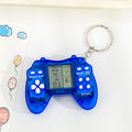 Mini tetris game console keychain - retro handheld arcade - nostalgic backpack charm - wholesale for street vendors