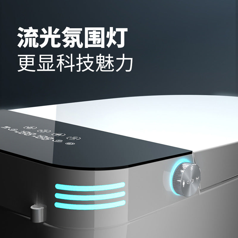 Smart toilet integrated instant type automatic voice flip toilet foam shield no water pressure limit wholesale