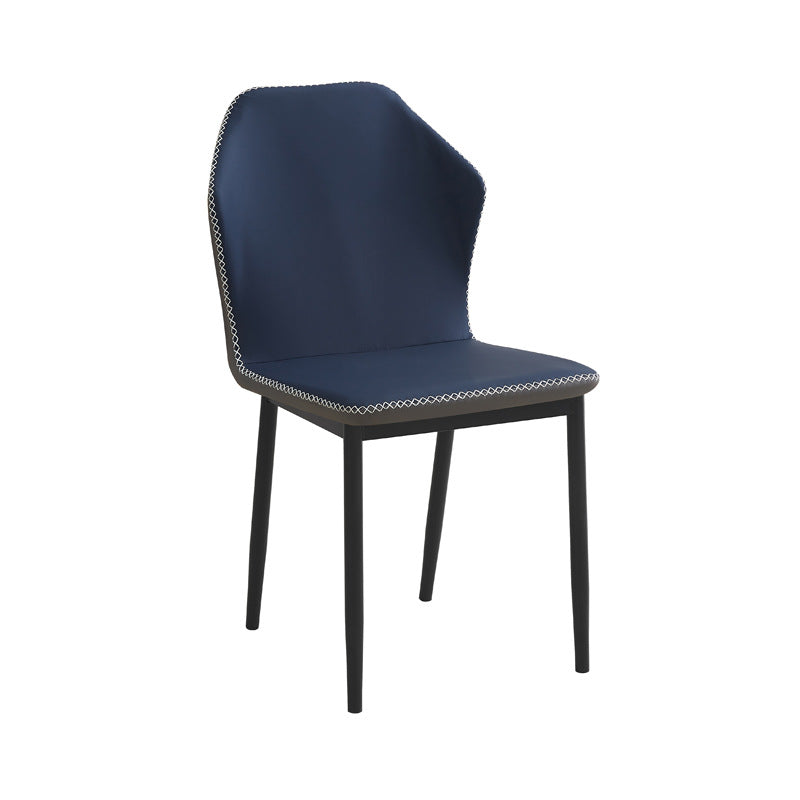 Source factory manufacturer wholesale italian normcore dining chair for home carbon steel restaurant hotel chair office reception chair