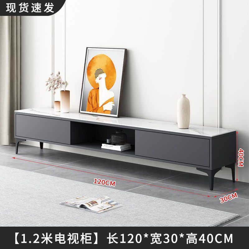 Tv cabinet living room 2025new arrival floor-standing for home storage cabinet all-in-one small apartment tv cabinet coffee table