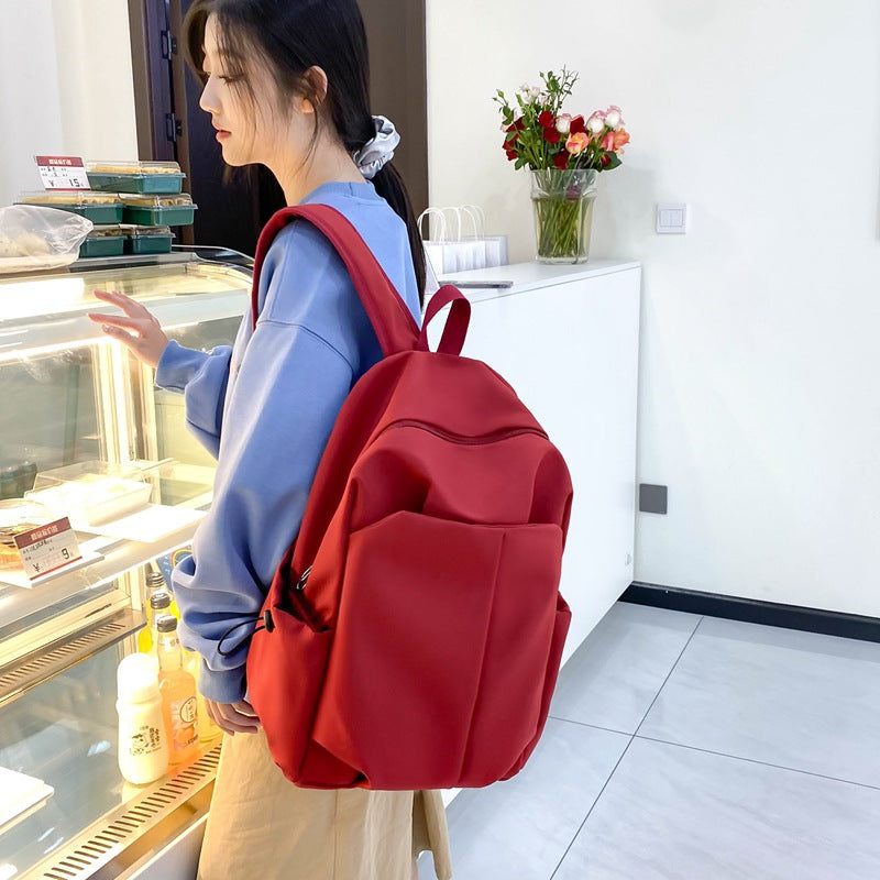 New fashion versatile student composite cloth Korean version trendy fashion boys and girls casual backpack  wholesale