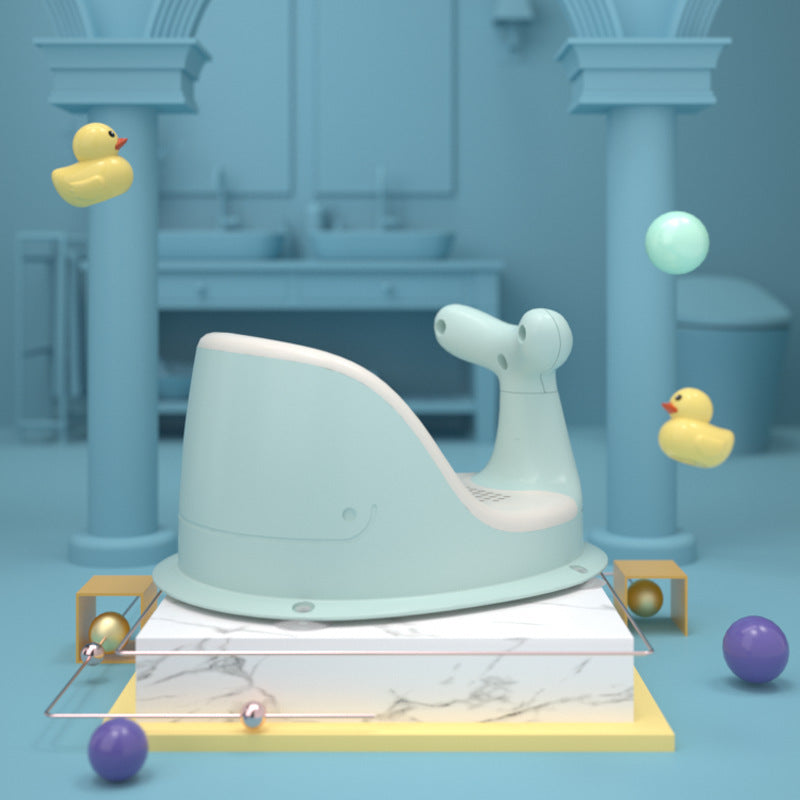 Baby bath seat infant bath support universal soft cushion bath rack child anti-slip bath stool newborn bathtub seat