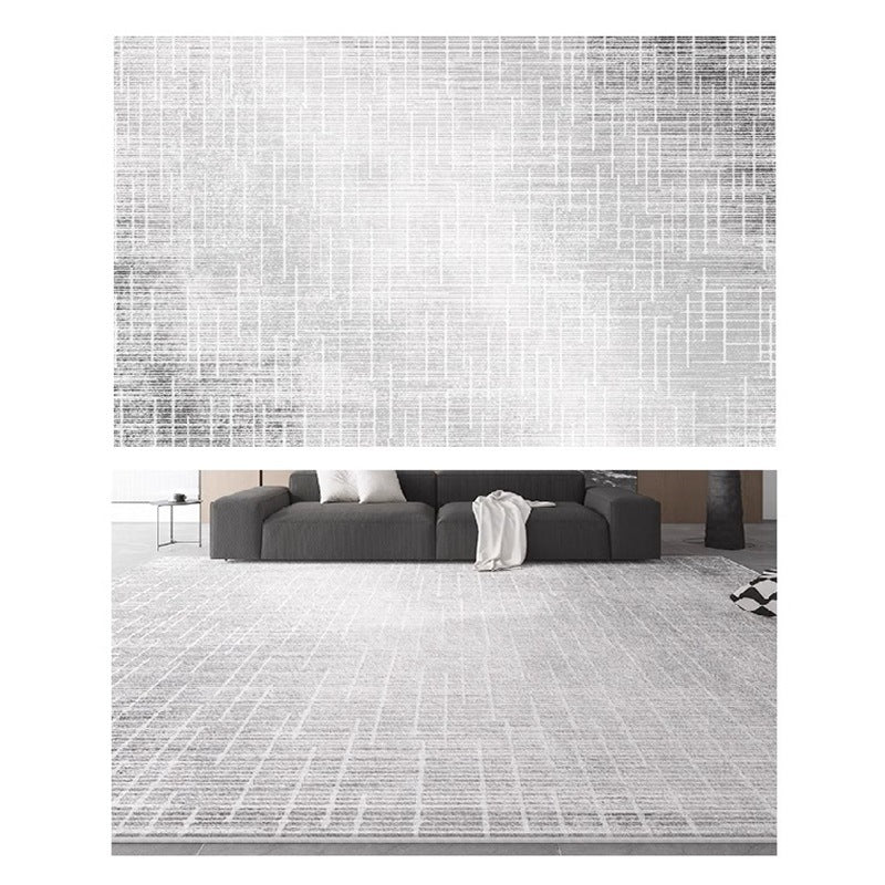 Waterproof rug for bedroom and living room,  new design, large area full coverage, wash-free, wipeable, low-maintenance floor mat, light luxury and high-end
