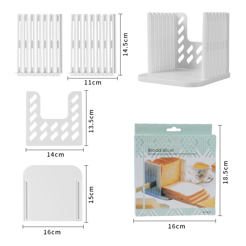 bread cutter slicer toast divider cutting rack bread cutting baking tool toast layering tool
