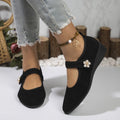 autumn new arrival: women's wedge heel single shoes for cross-border e-commerce. available in plus sizes. 0.5cm heel height difference. wholesale options available. dropshipping to  and