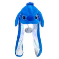 popular airbag that can move when pinching the ears, cartoon rabbit hat, various wholesale luminous children's toys, family hats