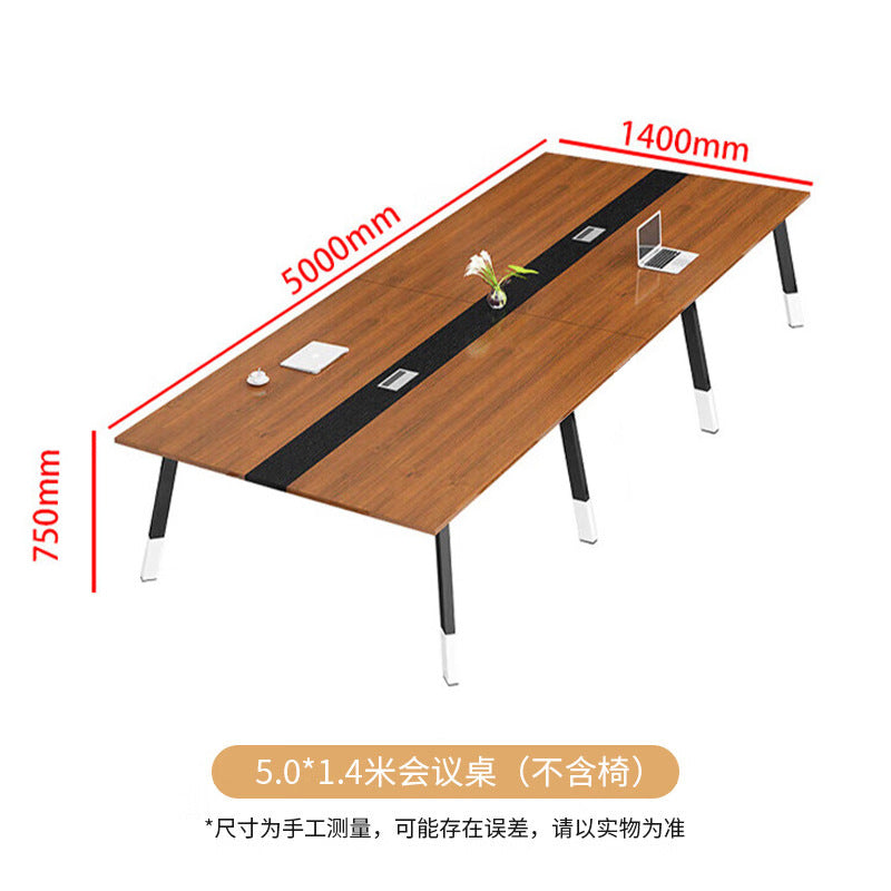 Saint-li conference table - minimalist long table for negotiation, training, and office use