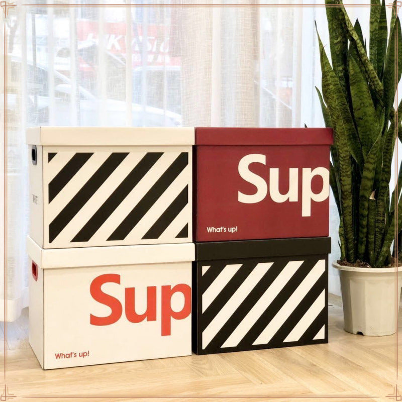 Internet celebrity storage box carton ins wind toys clothing paper snacks book trunk storage box gift box sup