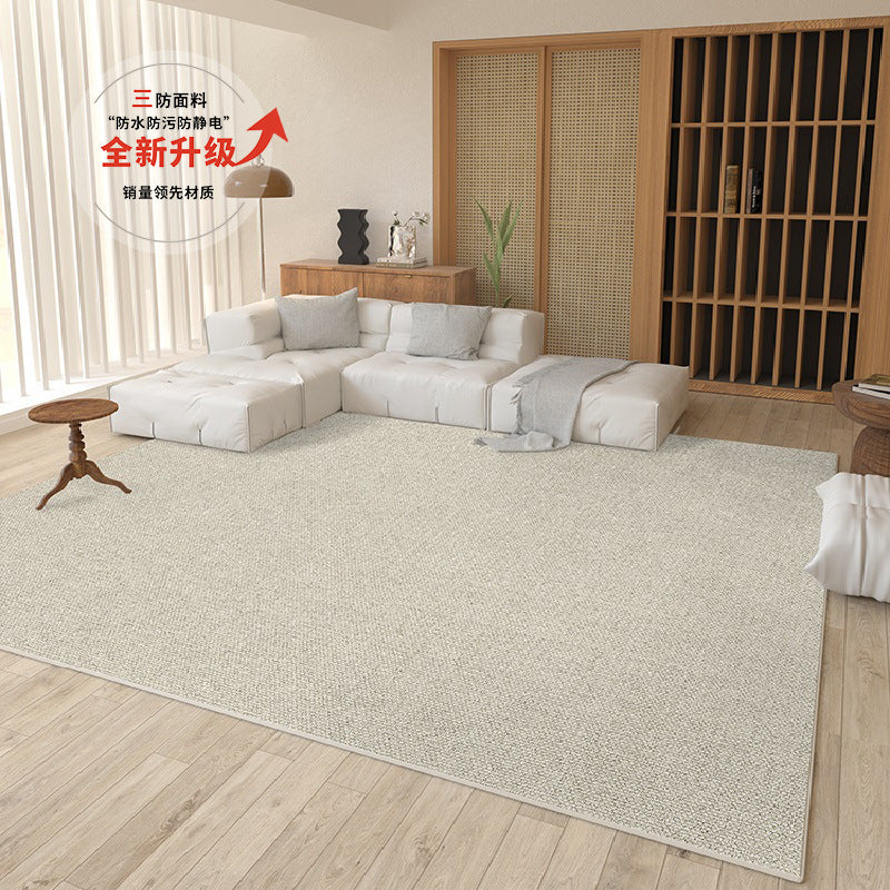 Japanese-style rug for living room, bedroom, bedside, coffee table – premium, light luxury, home use, sound-absorbing floor mat, large area full coverage