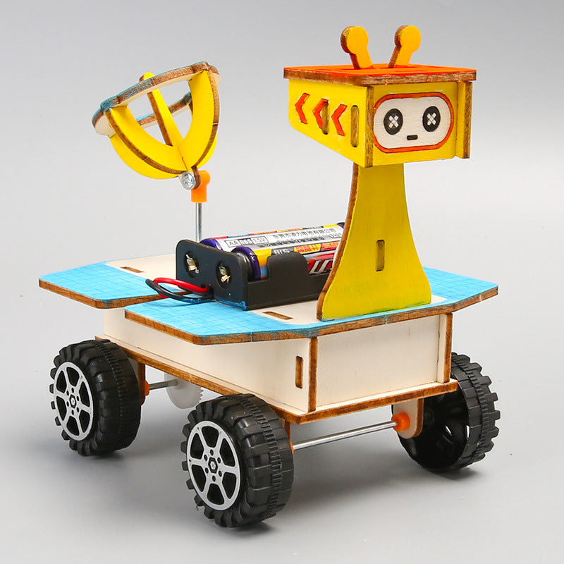 Mars rover DIY technology small production children's hand assembly space model experimental teaching aids material package