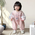 Spring & fall baby super cute baby onesie autum clothes princess style long sleeves khaki outing clothes super cute sweet