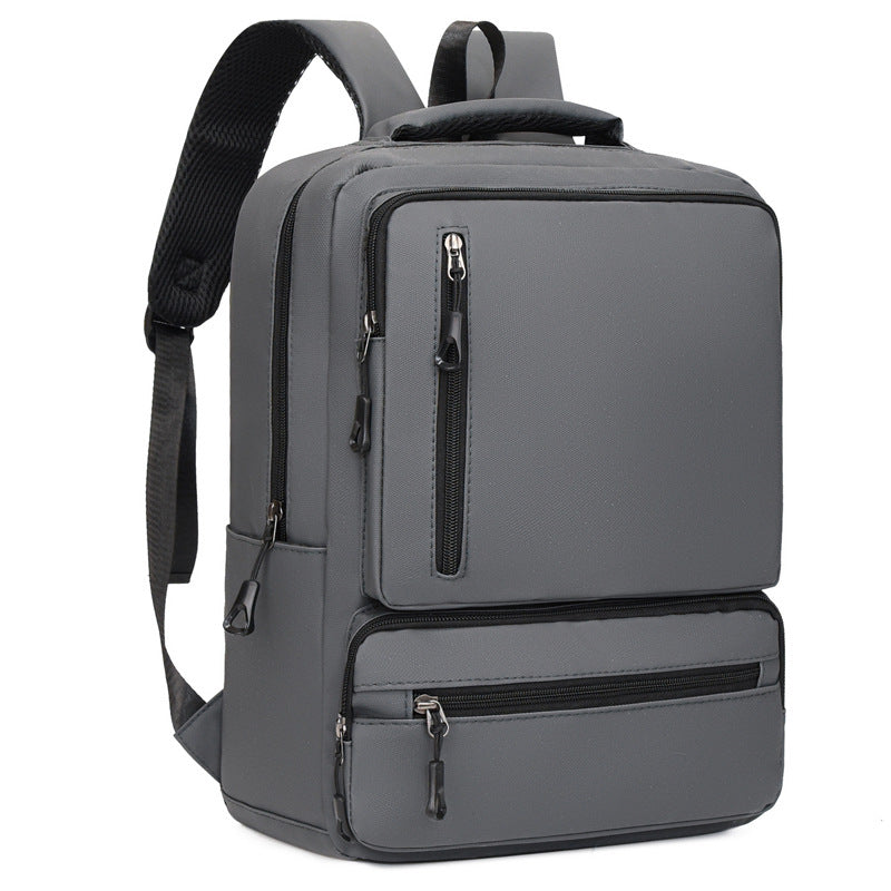 Processing custom leisure simple college student class commuting backpack new fashion trend lightweight simple backpack