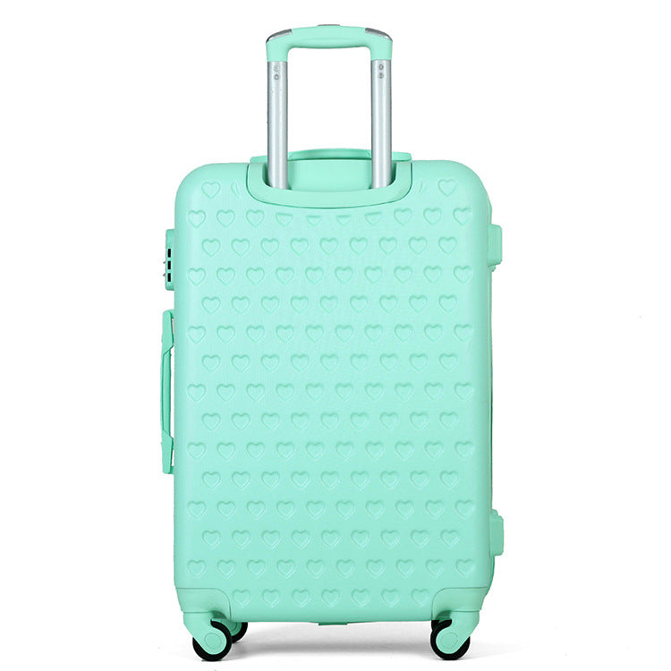 Foreign trade six-piece trolley case, suitcase,  wholesale, universal wheel gift box manufacturer, multi-piece set, password bag.