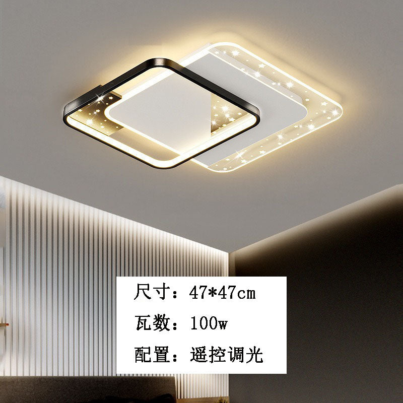 Zhongshan new Italian minimalist master bedroom light luxury living room ceiling light Nordic modern study light restaurant chandelier
