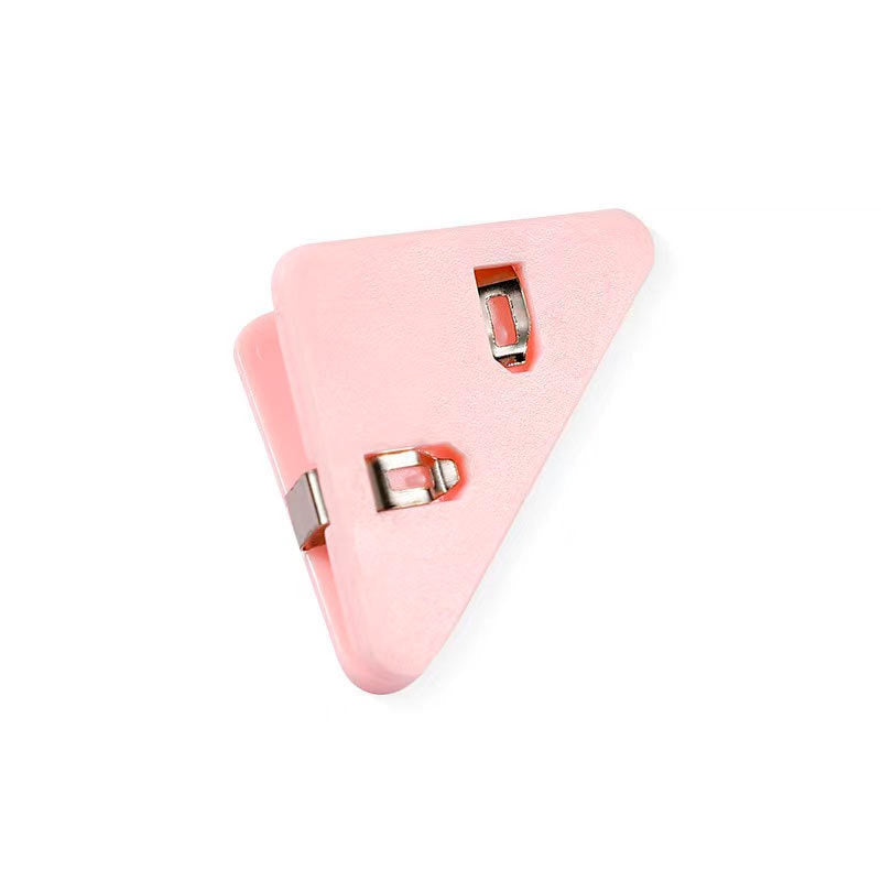 Simple Japanese corner clip, matte bill clip, student test paper data storage, anti-warping edge triangle clip wholesale