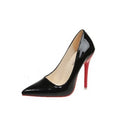 Export high heels bed women's stiletto heels 2026 new arrivalsummer black red bottom super high heels sexy pointed toe flats