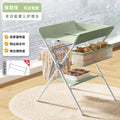 Diaper changing table - portable, multifunctional, foldable, washable baby bed for diaper changing and bathing