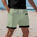 hot-selling men's polo shirt set, new summer two-piece casual short-sleeve and shorts set, dropshipping available