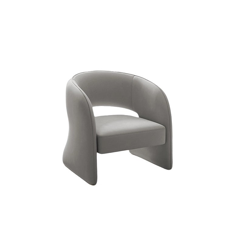 Nordic single sofa chair balcony living room home lazy casual sofa hotel b&b light luxury reception negotiation chair